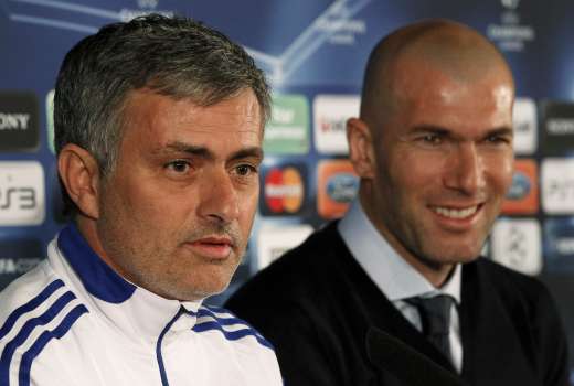 Jose Mourinho Zinedine Zidane