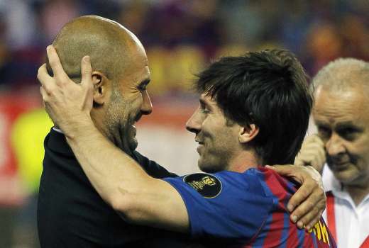 messi guardiola