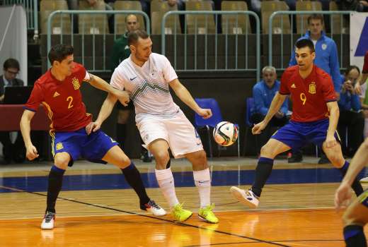 futsal slovenija-spanija dw