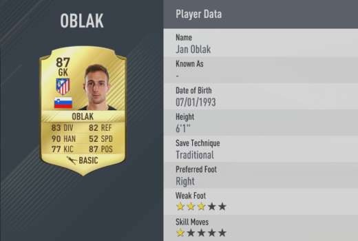 jan oblak