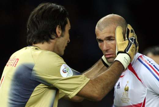 buffon zidane