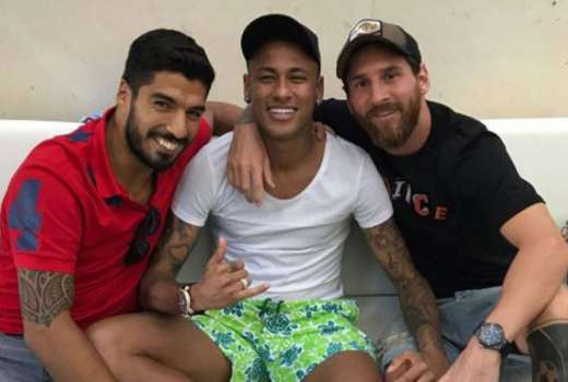 messi neymar suarez