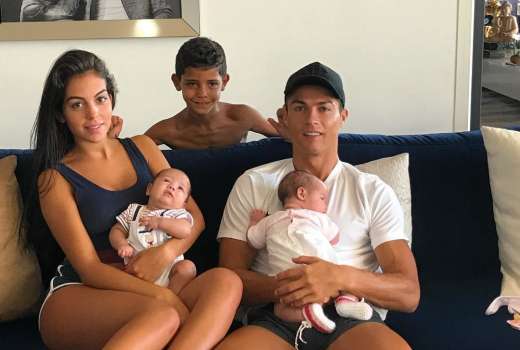 cristiano ronaldo druzina