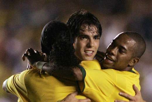 robinho kaka ronaldinho re