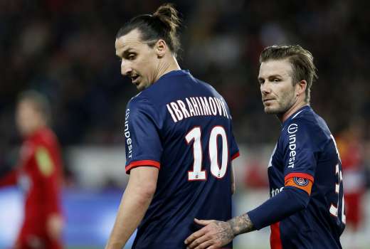 ibrahimovic beckham