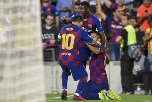 dembele messi suarez profi