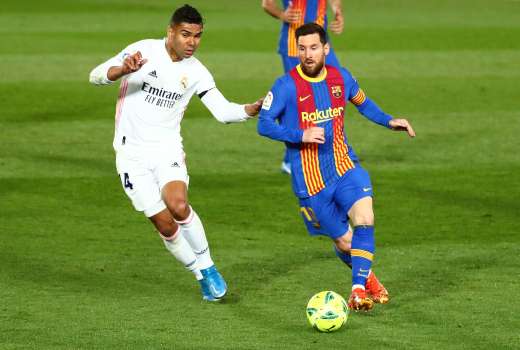 casemiro messi real barcelona re