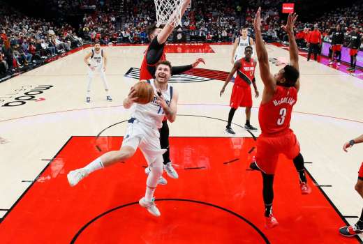 dončić, dallas-portland