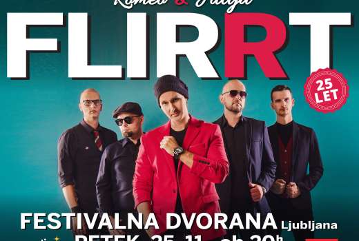 FLIRRT 25 LET Festivalna dvorana LJ, 25.11.2022