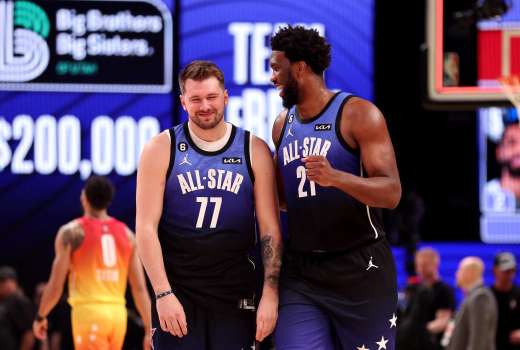 Luka Doncic Joel Embiid