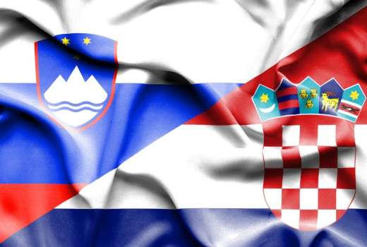 slovenska in hrvaska zastava