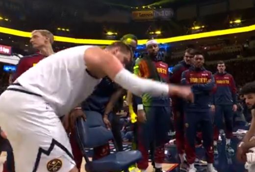nikola jokic time out