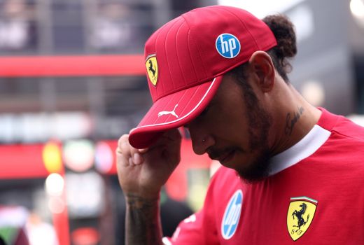 lewis hamilton ferrari