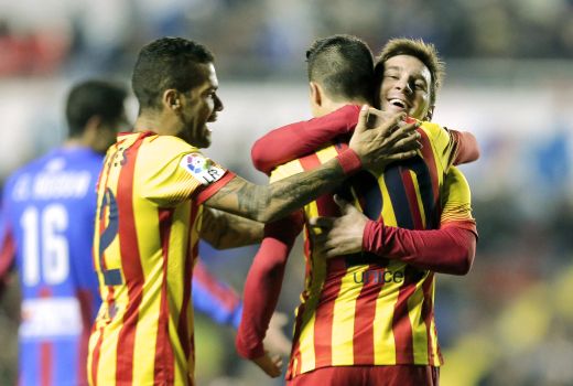 dani alves cristian tello leo messi