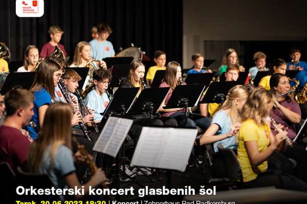 Orkestrski koncert glasbene šole Bad Radkersburg