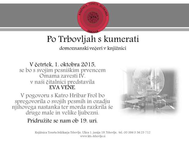 KTS - Po Trbovljah s kumerati 1. 10. 2015 - Eva Vene