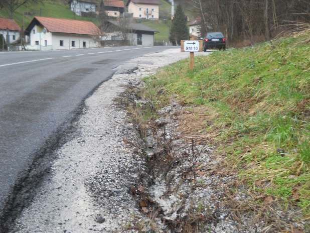 Ceste čez Slačnik (še) ne bodo modernizirali