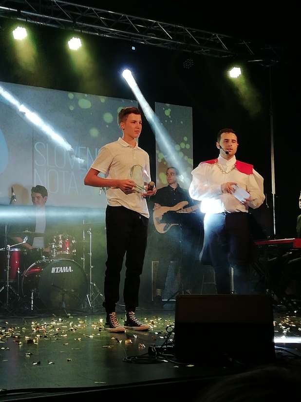 Denis Trap veliki zmagovalec Slovenske note 2019