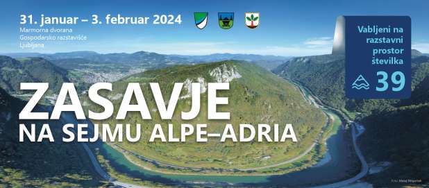 Zasavske občine na sejmu Alpe Adria