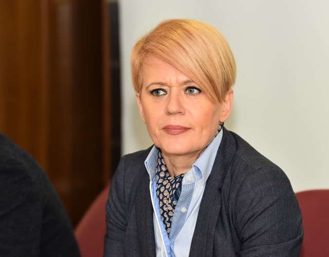 Murska Sobota, obisk ministrice za kmetijstvo Aleksandra Pivec v ŽVZ Fotografija Jure Zauneker