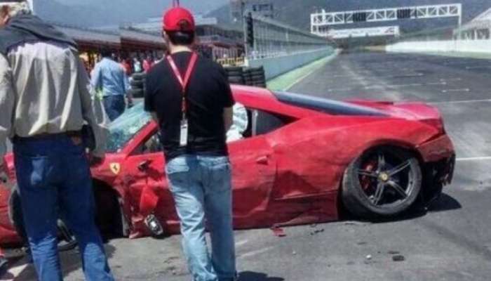 Ferrari, nesreča, Čile