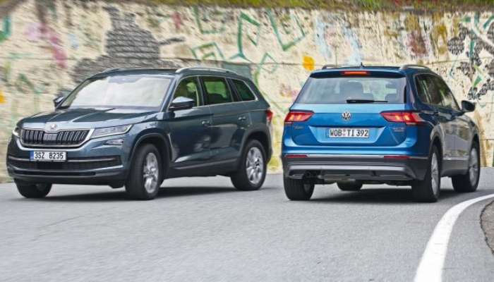 PRIMERJAVA: Škoda kodiaq in VW tiguan