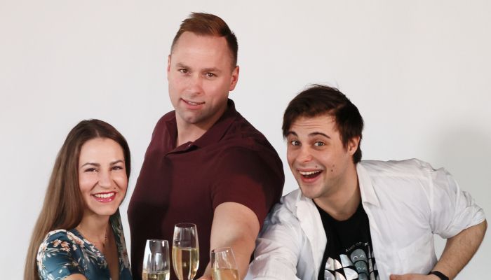 Ekipa oddaje V ritmu pozitive, Nuša Rojs, Jure Ličen in