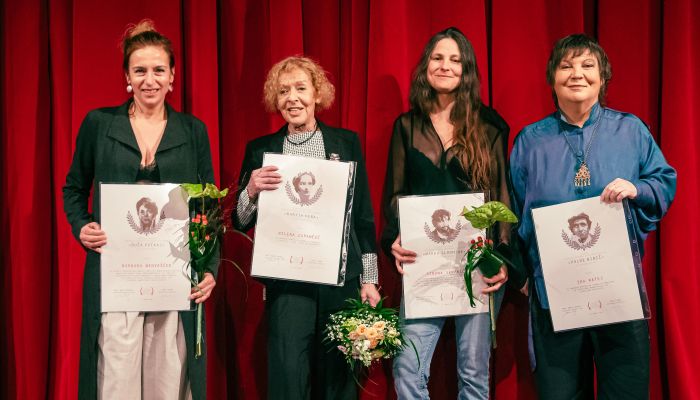 Barbara Medvešček, Milena Zupančič, Simona Semenič, Ira Ratej