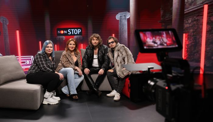 Tanja, Karmen in Jon ter Leon iz skupine Ang