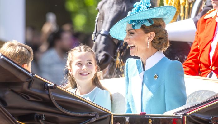 Princesa Kate, Princesa Charlotte - Na paradi je Kate nezavedno pokazala kako rada ima svojo družino
