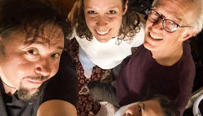 Aleksander Mežek, Maša Bogataj, Gal Gjurin in Severa Gjurin