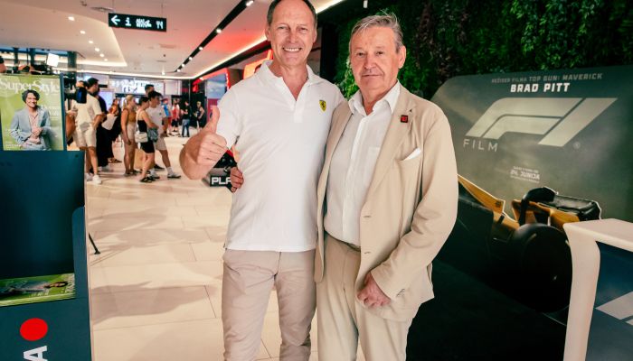 F1 - Velik navdušenec nad Formulo 1, Čuk Jože Potrebuješ, je imel nekaj vprašanj za dirkača in testn