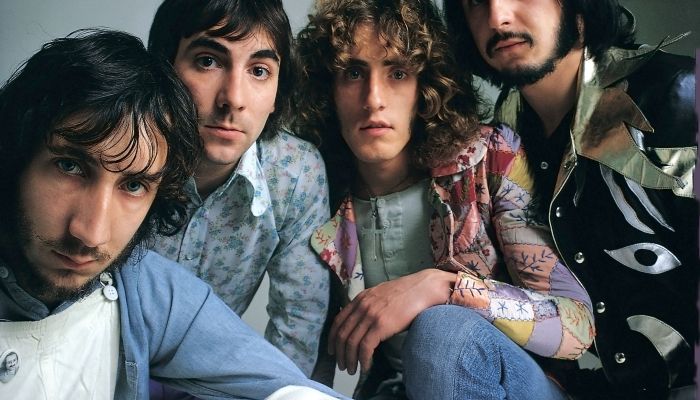 Klasična zasedba The Who: Pete Townshend, Keith Moon, Roger Daltrey in John Entwistle