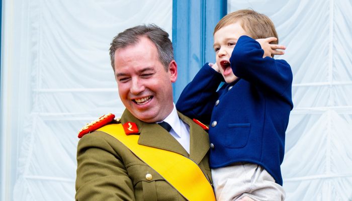 veliki vojvoda Guillaume - !!Novi veliki vojvoda Guillaume je po prevzemu prestola pozdravil svoje l