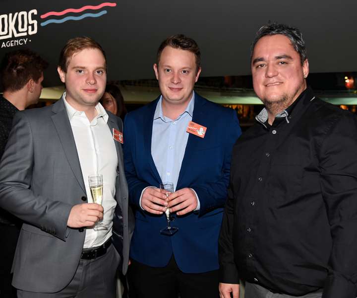 Tadej Glavan (Kokos agency), Boštjan Kovač (Kokos agency), Anže Pogačar