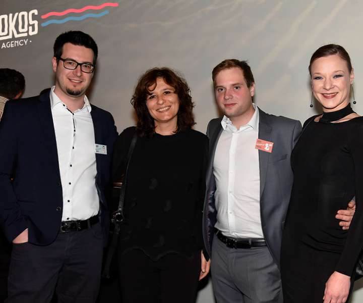 Aleš Novoselič (Kokos agency), Aida Pjanić (Unija d. o. o.), Tadej Glavan (Kokos agency), Maja Nemec (Kokos agency).