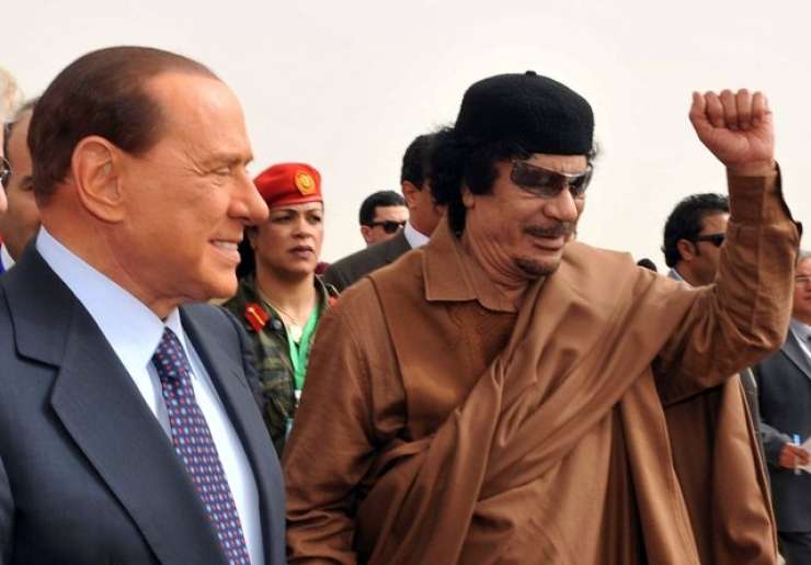 Gadafijev prijatelj Berlusconi: Sic transit gloria mundi
