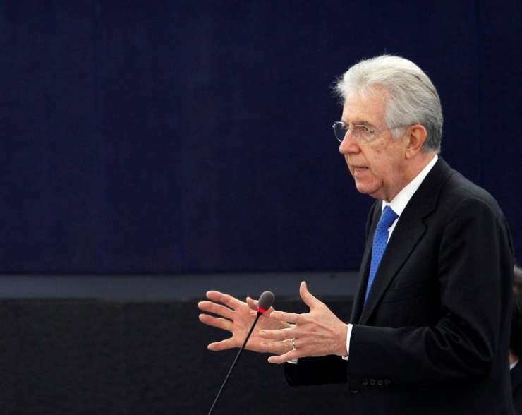 Italijanski premier Monti: Grčija kot katalog najslabših političnih praks
