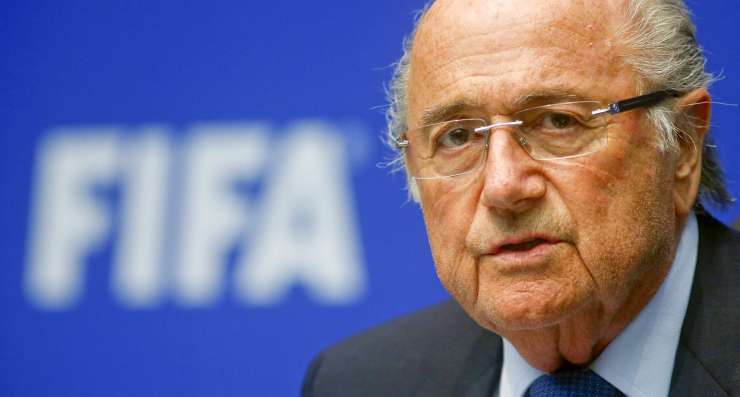 Predsednik angleške zveze predvideva Blatterjevo aretacijo