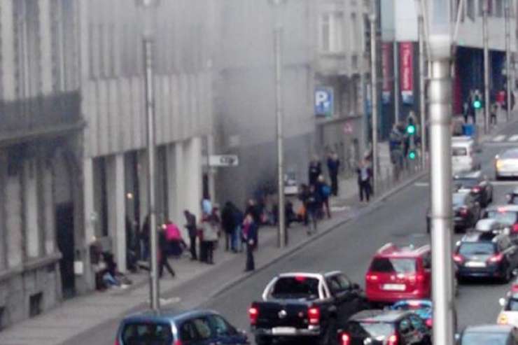 Kamere na postaji podzemne železnice v Bruslju posnele še enega domnevnega napadalca