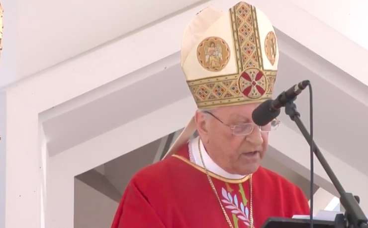 (VIDEO) Kardinal Rode v Šentjoštu: Pri nas so sovraštvo zasejali komunisti