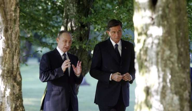 Putin je Pahorja povabil na obisk v Moskvo