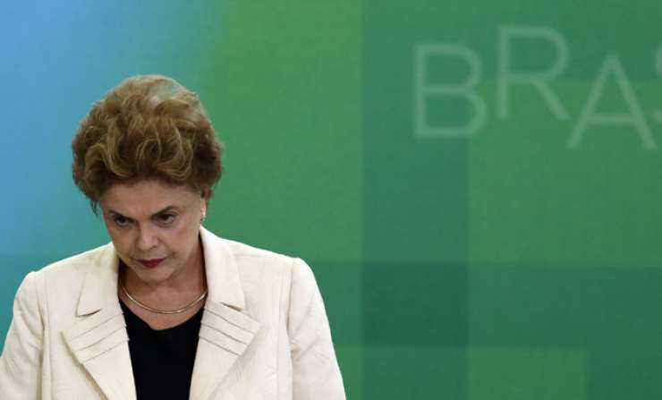 Brazilski senat bo odločil o usodi predsednice Rousseffove
