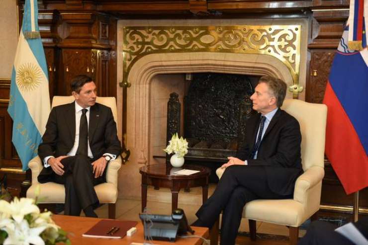 Borut Pahor na prvem slovenskem predsedniškem obisku v Argentini
