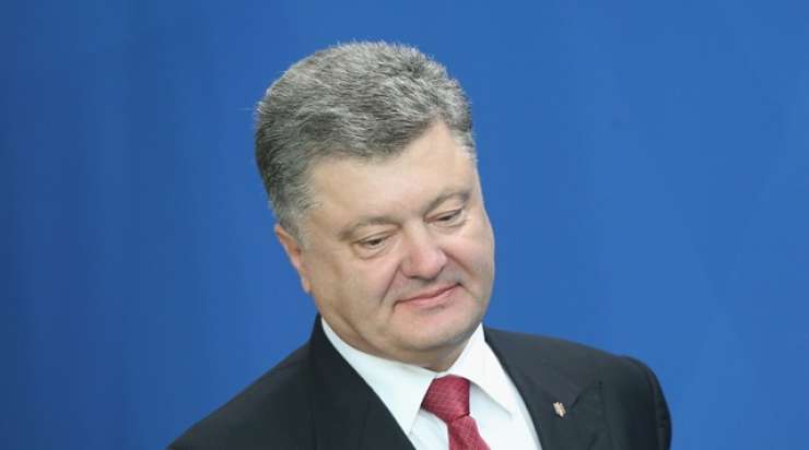 Pri Pahorju danes ukrajinski predsednik Porošenko