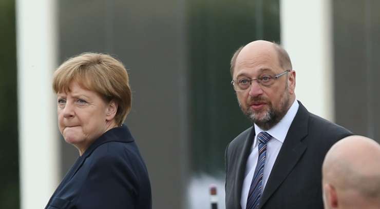 Merklovo bo na volitvah izzval bivši predsednik EP Schulz