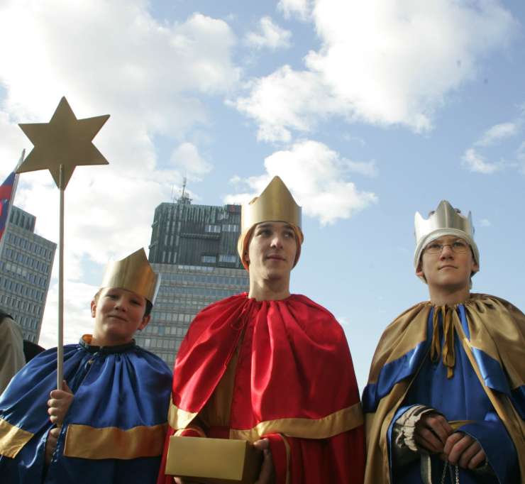 Danes je praznik svetih treh kraljev
