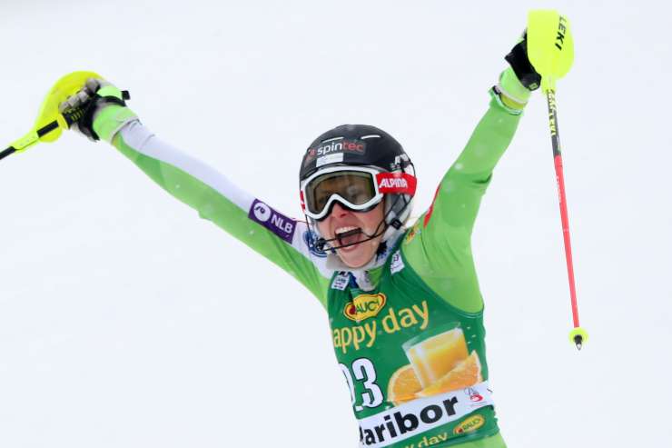 Ana Bucik s slalomom kariere do prvih stopničk svetovnega pokala