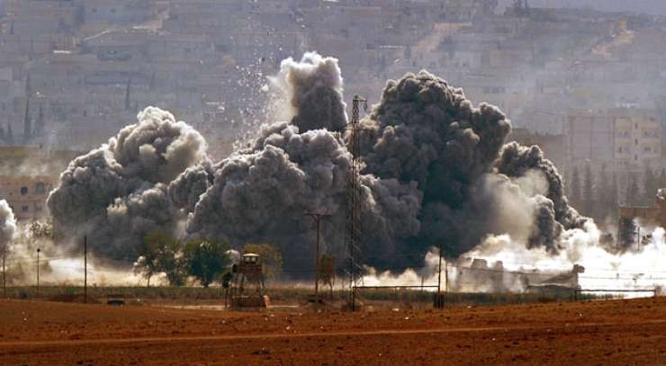 Američani v Siriji bombardirali svoje zaveznike in ubili 18 borcev