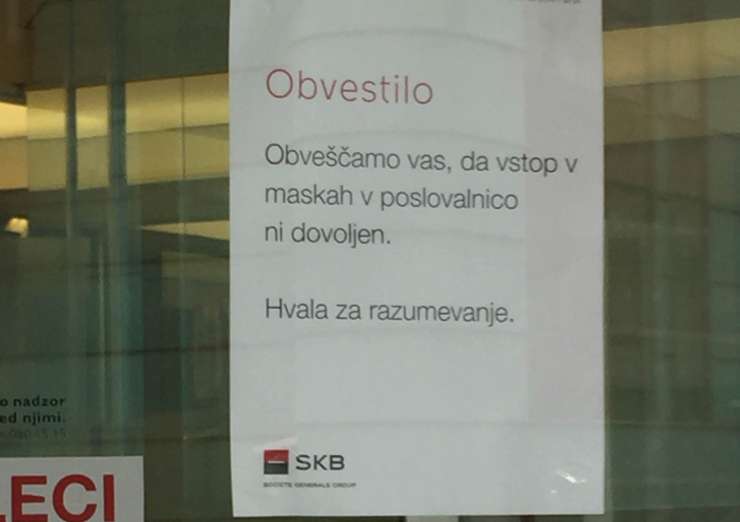 Ni šala! V Ljubljani prepovedali nošenje burk!